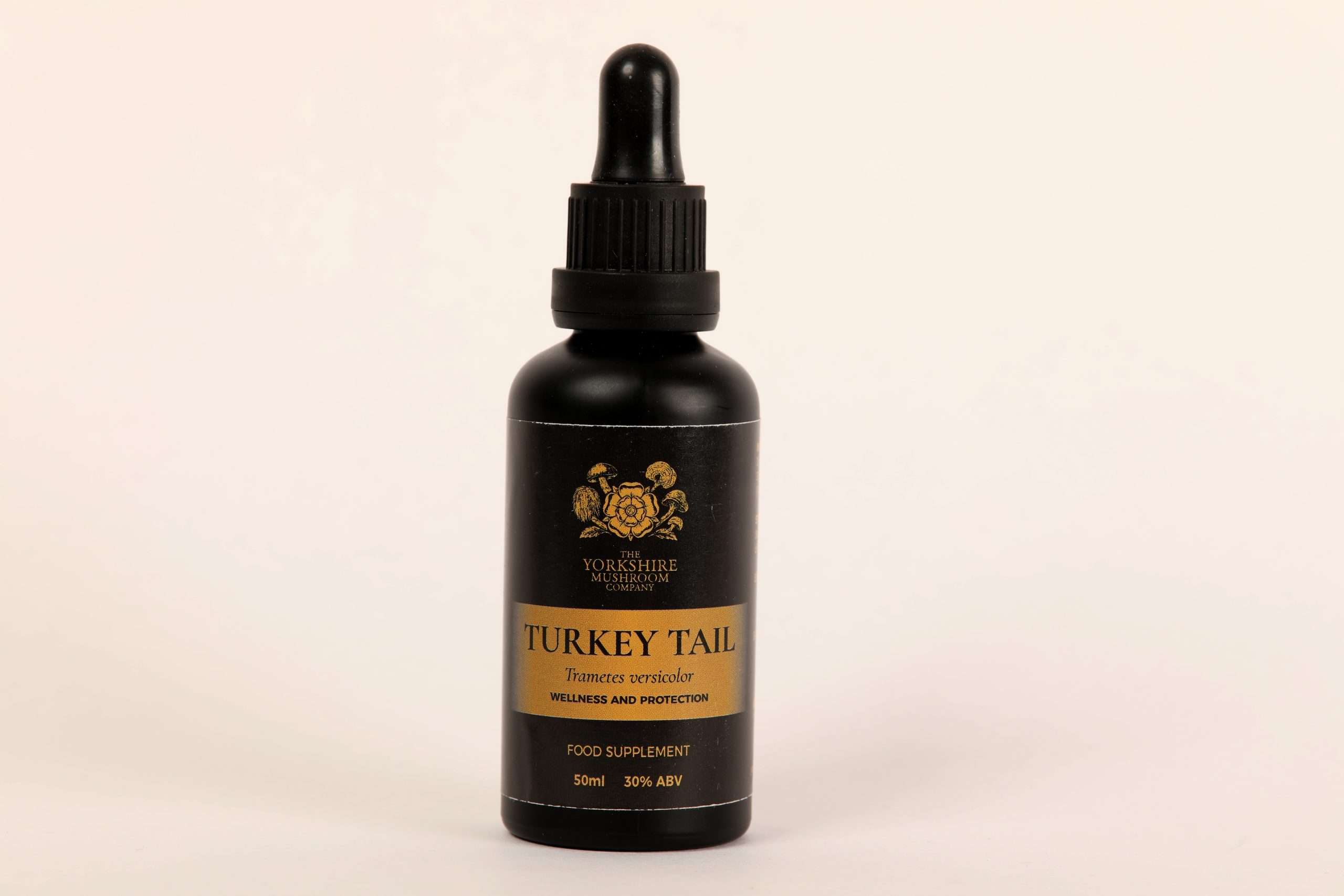 Yorkshire Mushroom Company Turkey Tail tincture box packaging